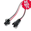Cables JST M/F - 2 pines - 10cm