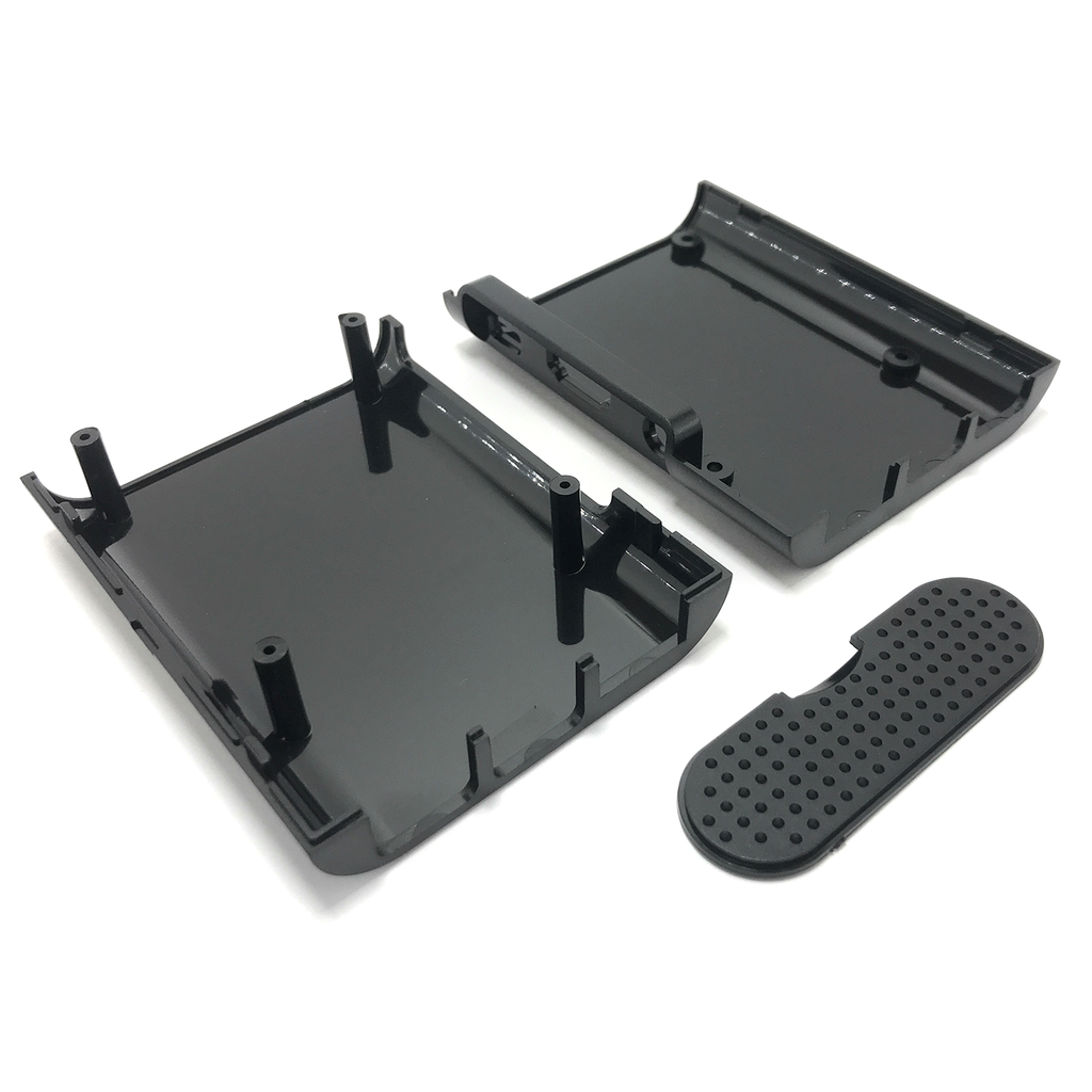 Carcasa de plástico negra para Pi 3B+