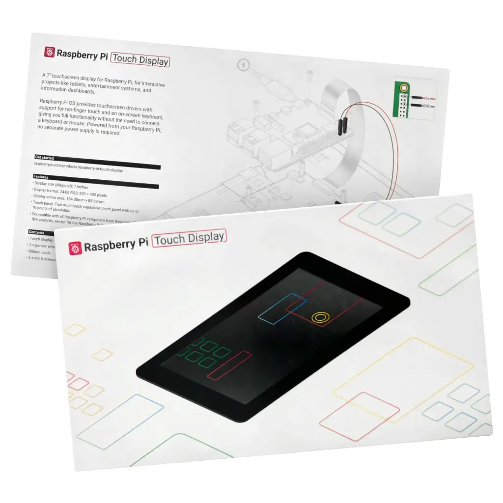 Raspberry Pi Pantalla Touch (7")