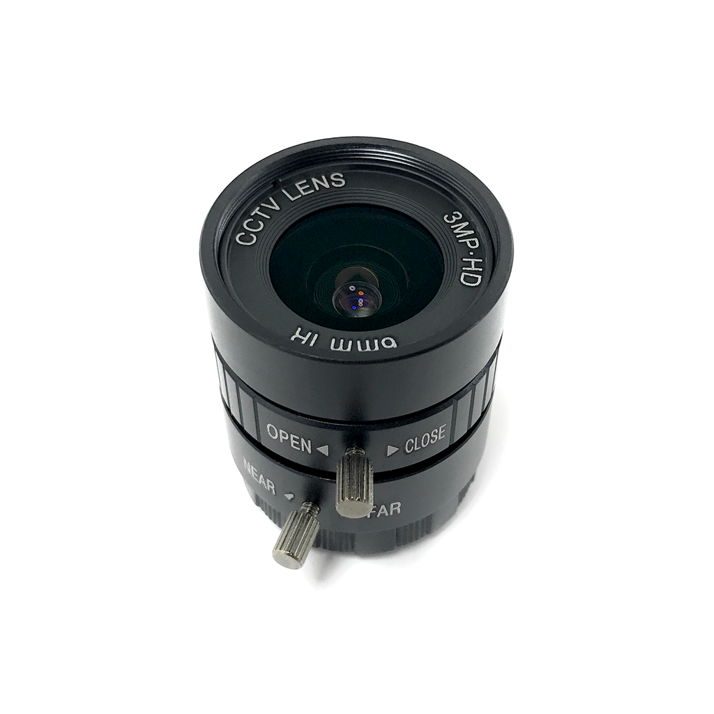 [RP-00124] Lente para Cámara HQ Raspberry Pi Gran Angular 6mm 3MP