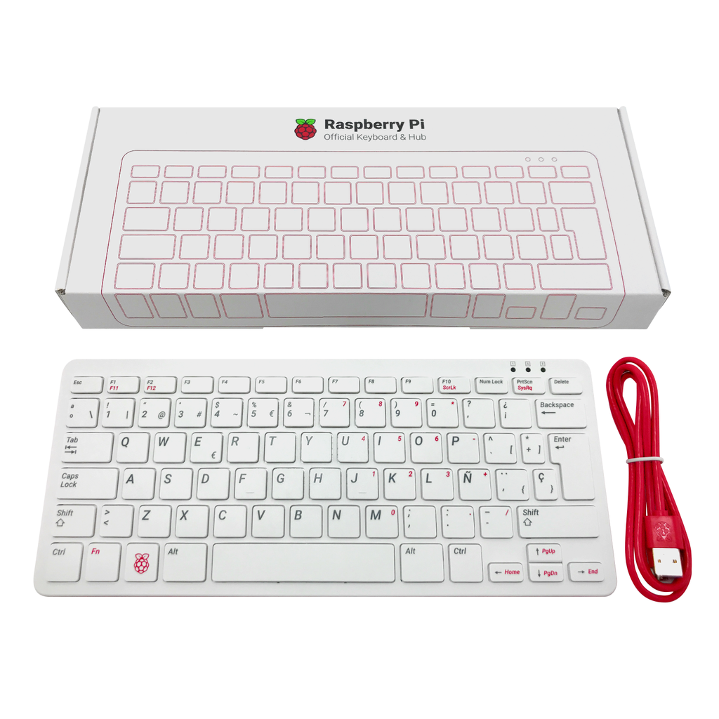 [RP-00171] Teclado oficial Raspberry Pi