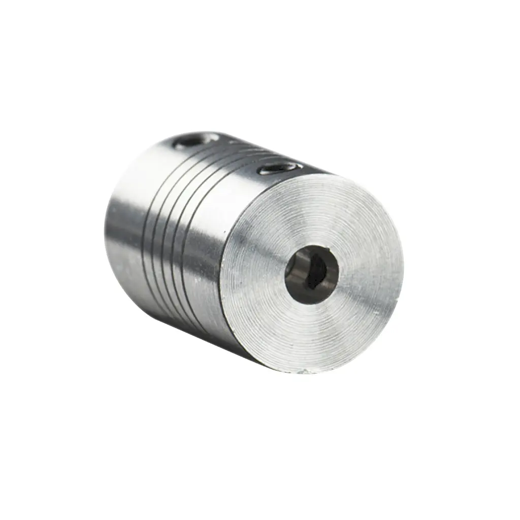 [IC-00027] Cople flexible de aluminio - 5 x 5 x 25mm