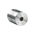 Cople flexible de aluminio - 5mm x 5mm x 25mm