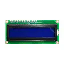 LCD 16x2 con interfaz I2C - fondo azul