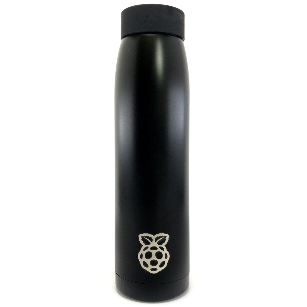 Raspberry Pi Botella Termo de Acero Inoxidable Oficial 375ml