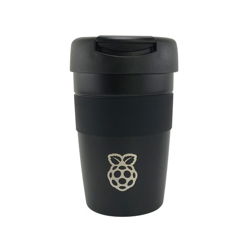 [RP-00923] Raspberry Pi Termo de viaje Acero Inoxidable Oficial 350ml