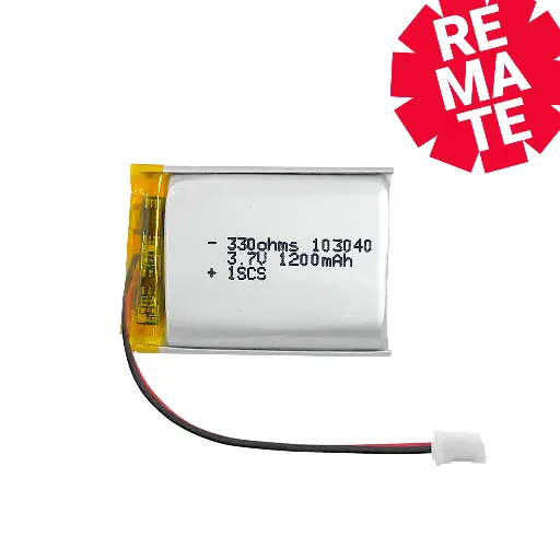 [DP-10304] Batería LiPo 3.7V - 1200 mAh