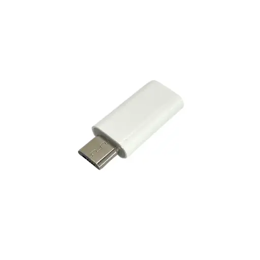 [IC-00079] Adaptador USB C a micro USB - blanco