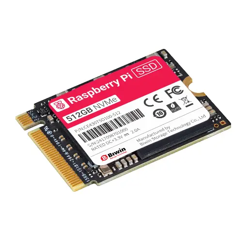 [RP-01440] Raspberry Pi SSD 512GB