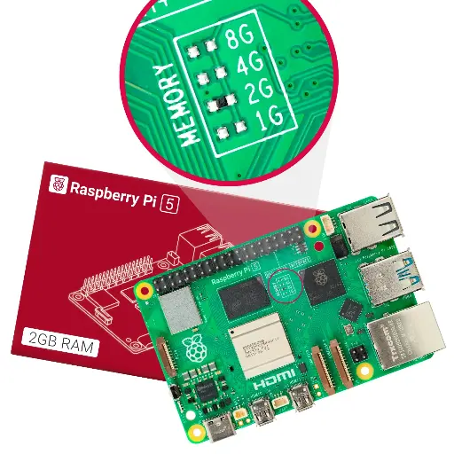 [RP-01110] Raspberry Pi 5 - 2GB