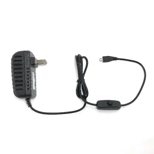 [IC-00053] Eliminador 5V 3A con switch - micro USB