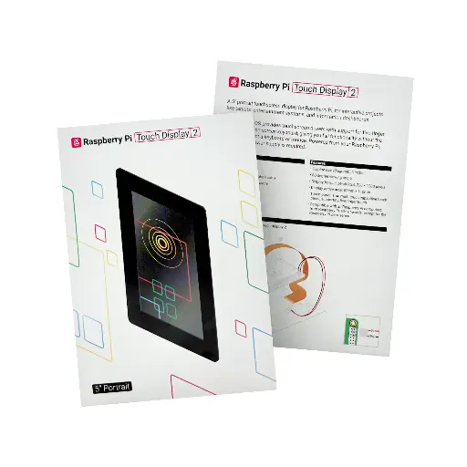 [RP-01975] Raspberry Pi Pantalla Touch 2 (5")