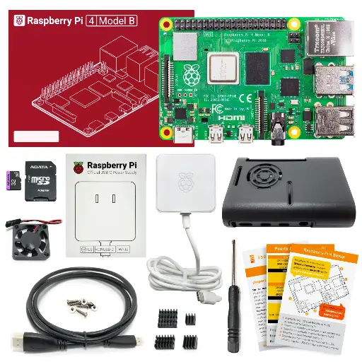[P3-B0105] Kit Raspberry Pi 4 - Hiking Kit 8GB (V2)