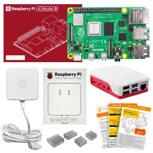 [P3-B0060] Kit Básico de Raspberry Pi 4 - 8GB