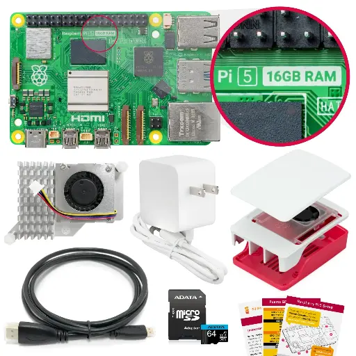 [P3-B0110] Kit Raspberry Pi 5 - Journey Kit 16GB
