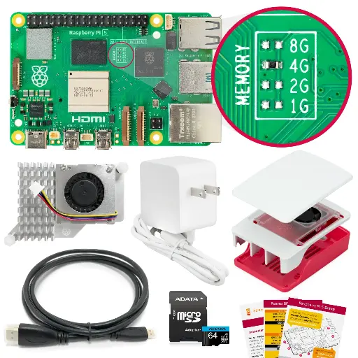 [P3-B0100] Kit Raspberry Pi 5 - Journey Kit 4GB
