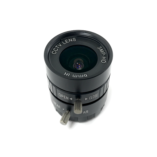 [RP-00124] Lente para Cámara HQ Raspberry Pi Gran Angular 6mm 3MP