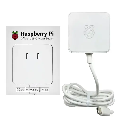 [RP-00214] Fuente oficial Raspberry Pi 4 - 15W
